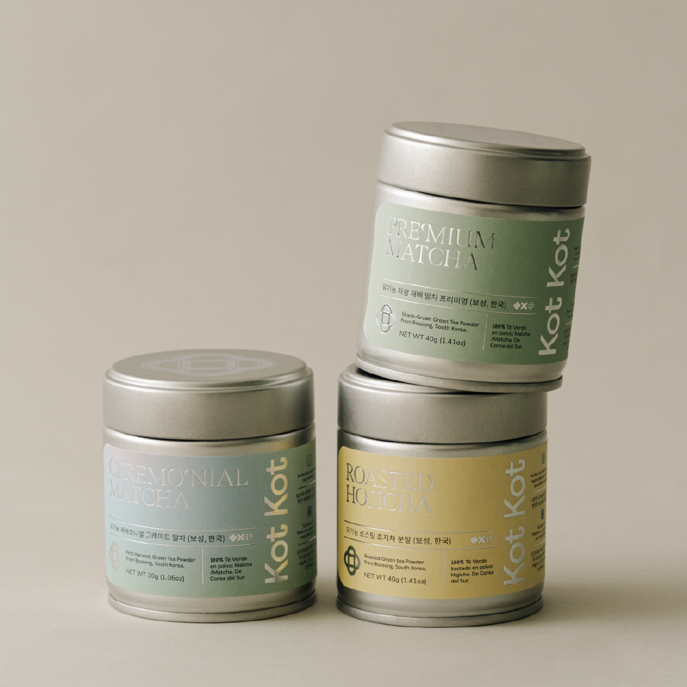 The Matcha Set - Premium, Ceremonial y Hojicha